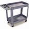 Boardwalk Resin, 300 lb Load Capacity, 2 Shelves, 24" W, 33.5 in H 3485207 - alternate 1